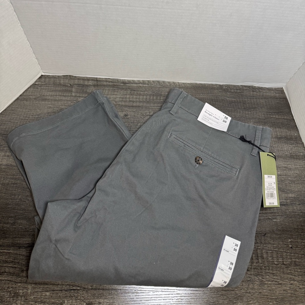 Men's Classic Gray Chinos